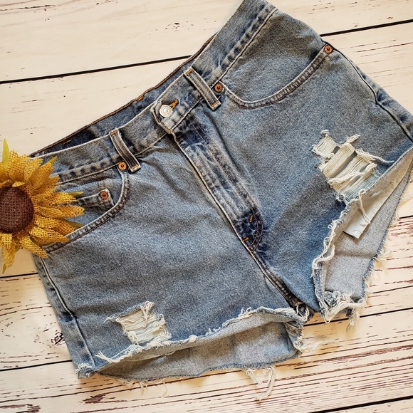 Levi's Pants - Levi's 505 Cutoff Jean Shorts